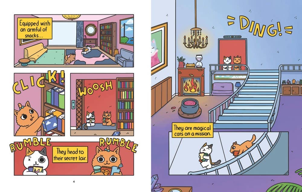 Cat & Cat Adventures: The Quest for Snacks : Susie Yi