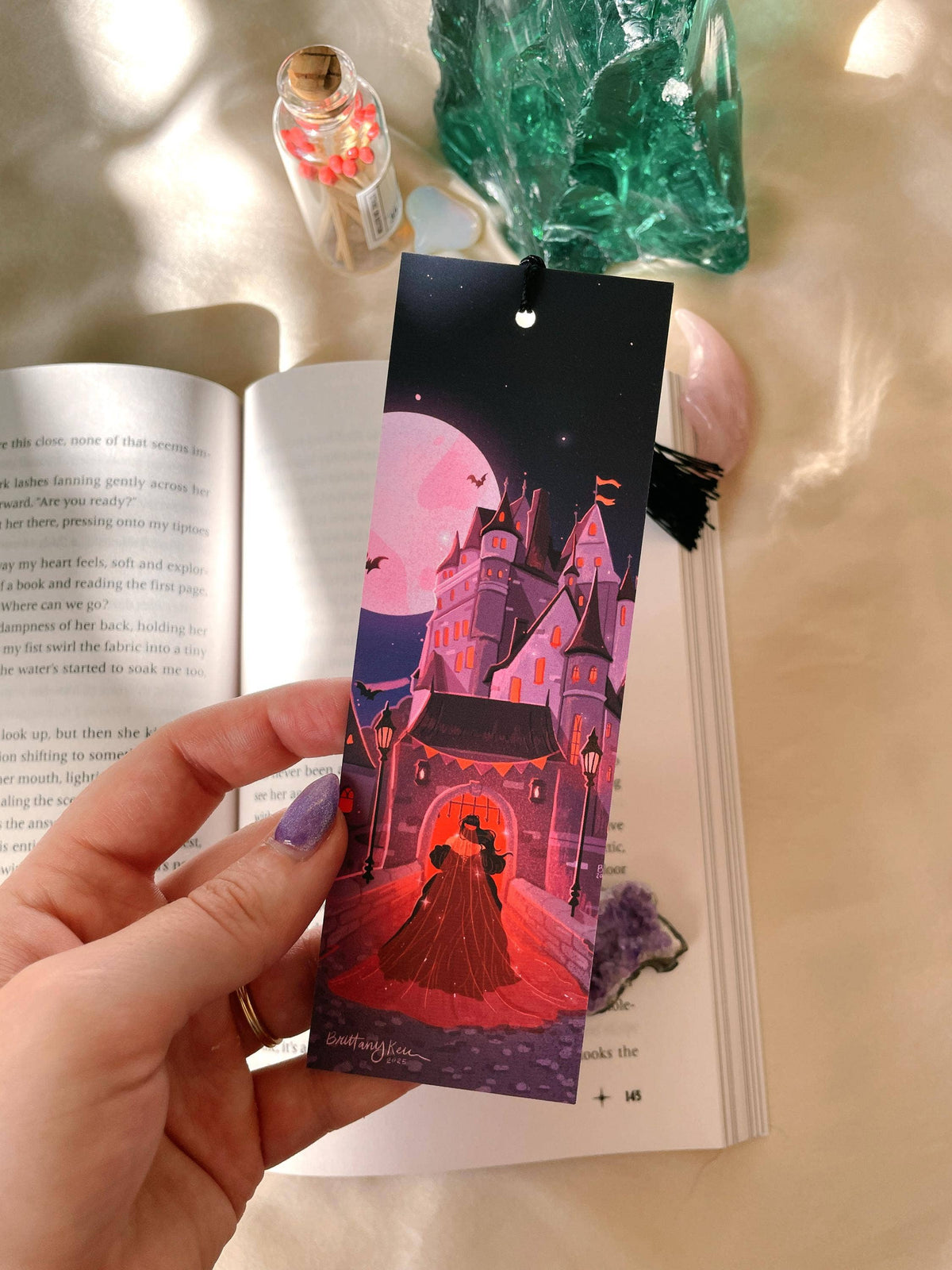 Vampire's Castle Bookmark: 130# Paper Weight