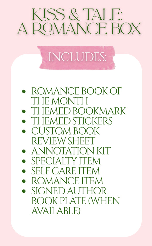 Kiss & Tale: A Romance Box (JULY)