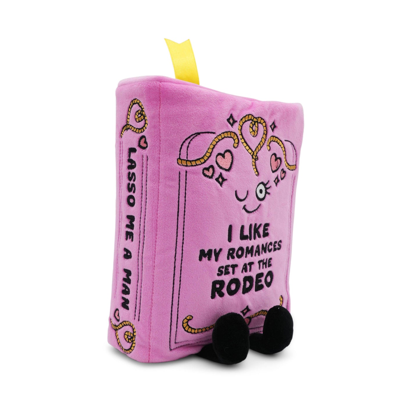 "I Like My Romances Set At The Rodeo" Book Plush