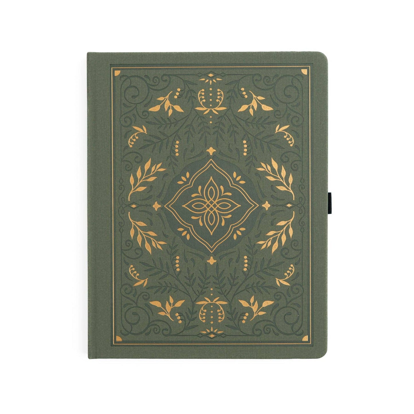 Storybook In Vintage Olive Dot Grid Notebook: Dot Grid / A5: 192 Pages