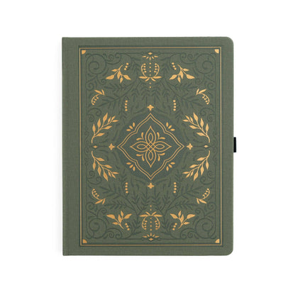 Storybook In Vintage Olive Dot Grid Notebook: Dot Grid / A5: 192 Pages