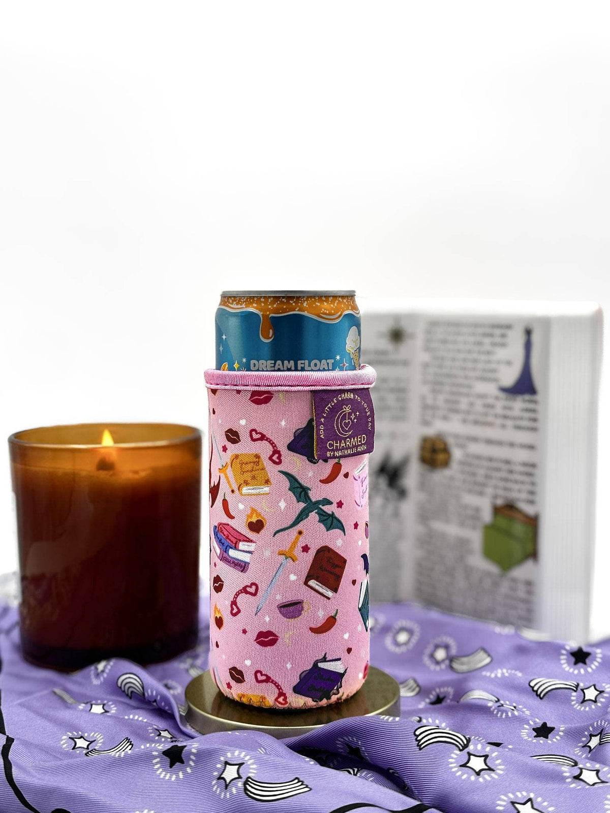 Spicy Book Club Slim Can Sleeve: Slim Can