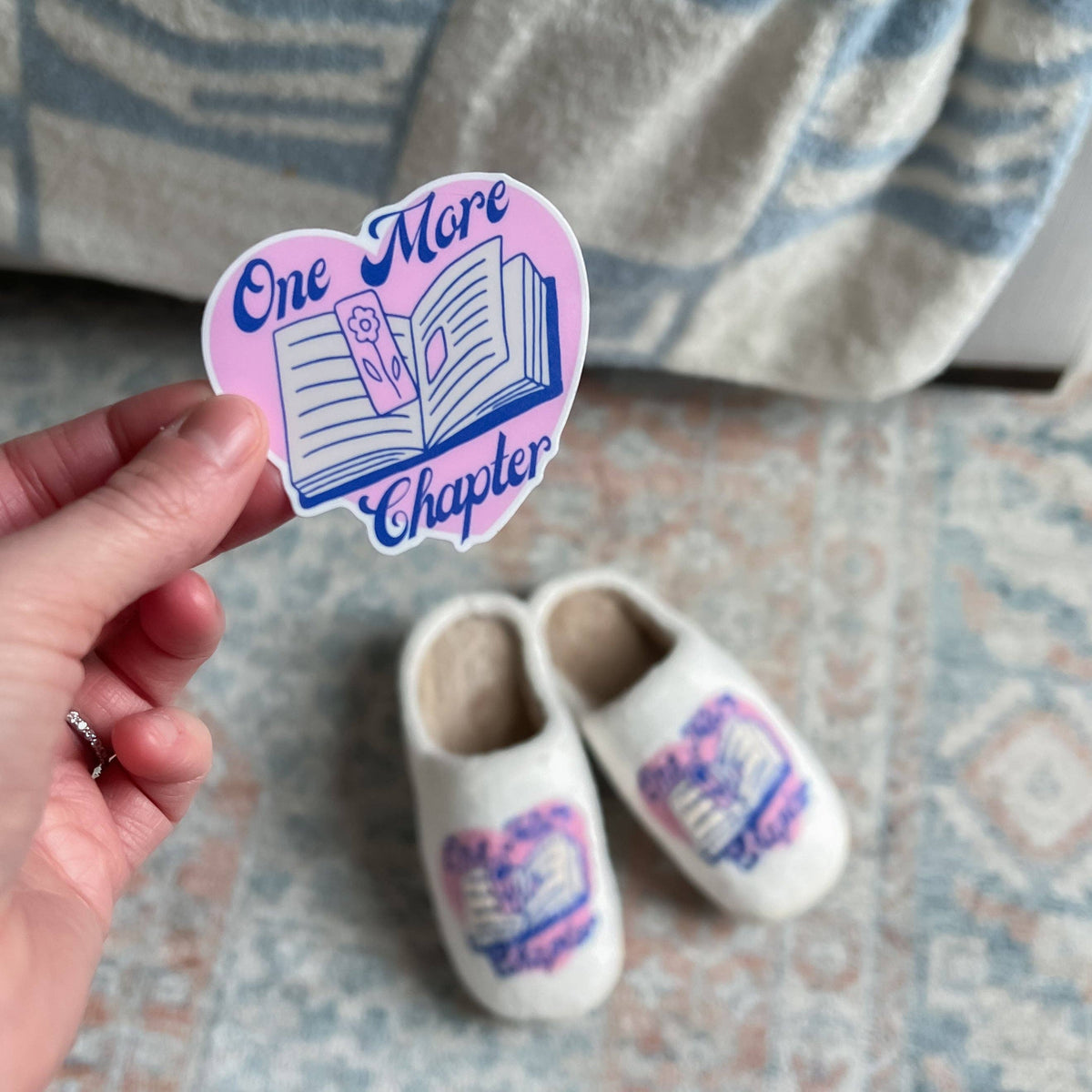 One More Chapter Slippers: Large (10/11)