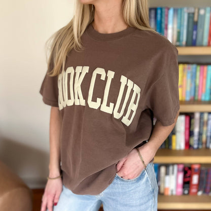 Book Club Tee: Chocolate / Medium