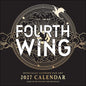 Fourth Wing Officially Licensed Fan Art 2027 Wall Calendar by Entangled: Calendar; 24 pages / English