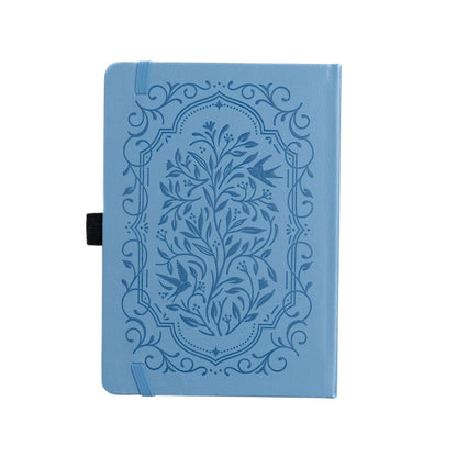 Songbird In Blue Dot Grid Notebook: Dot Grid / B5: 160 Pages