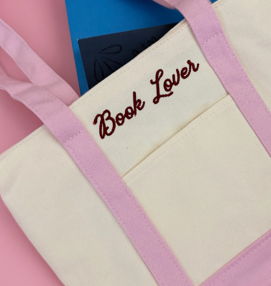 Book Lover Mini Tote | Book Bag