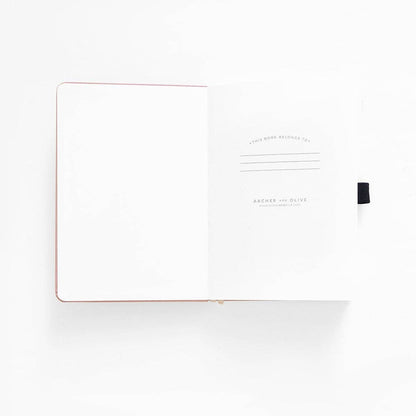 Storybook in Navy: Dot Grid / B5: 160 Pages