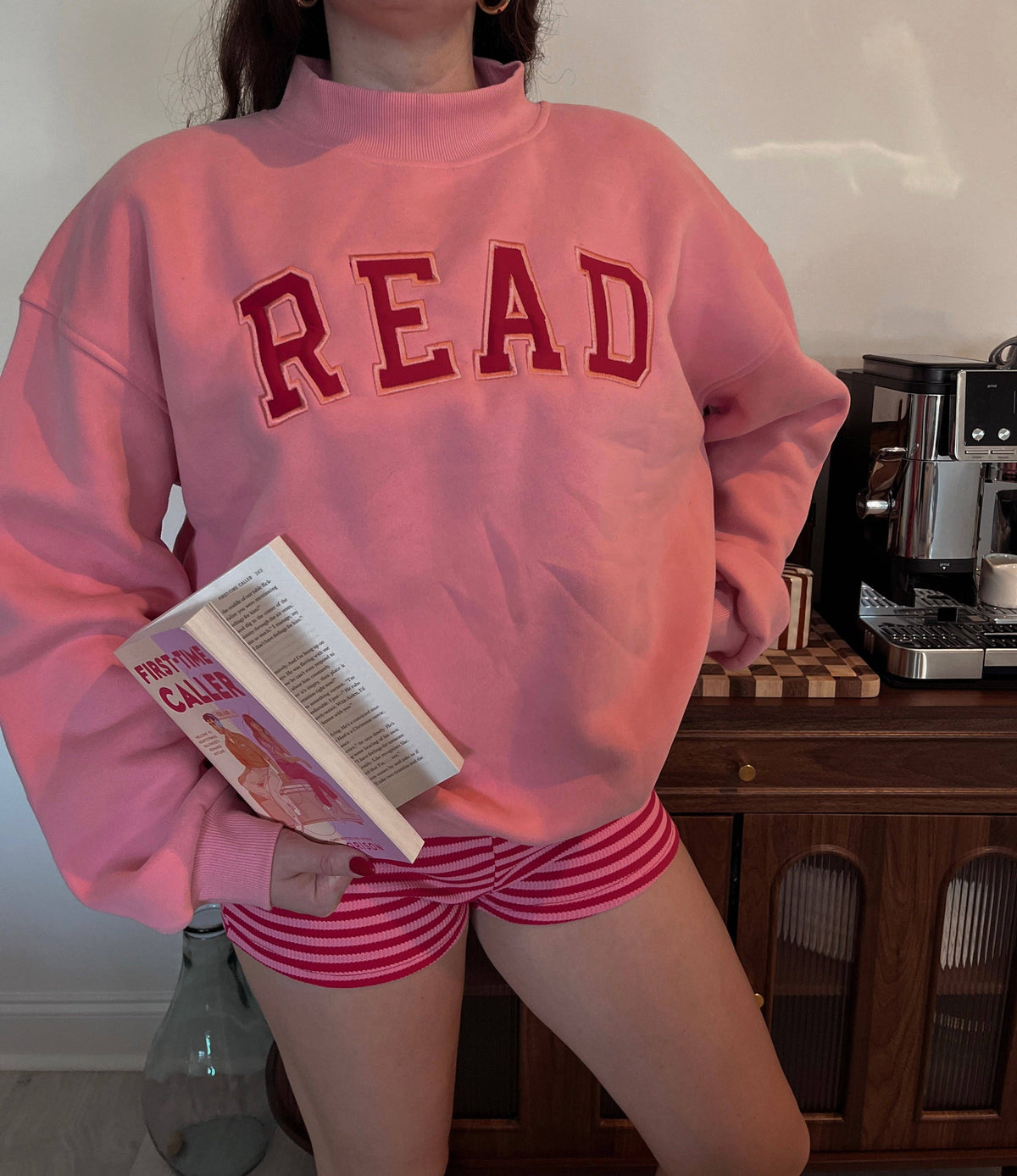 READ Mockneck- Pink: 2X