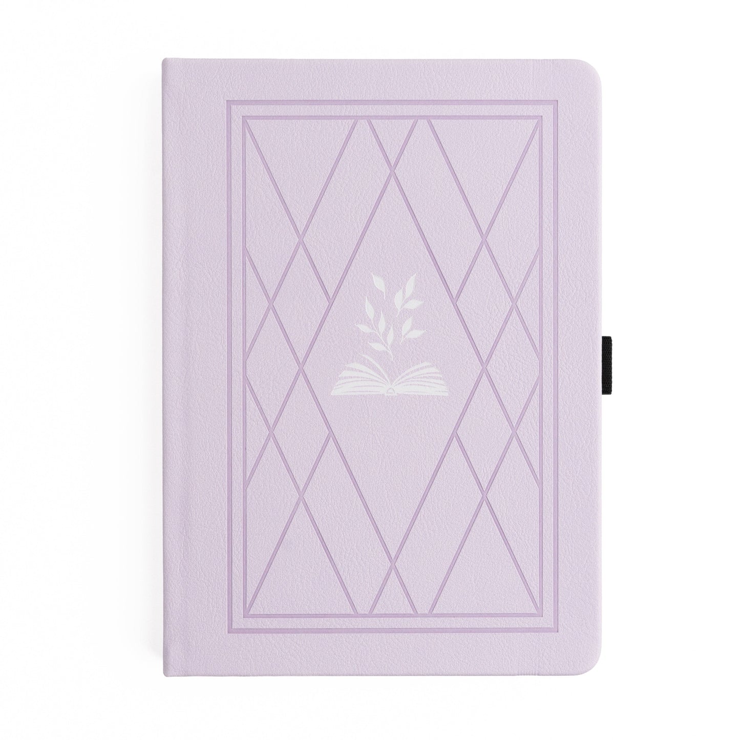 Vintage Library in Lilac: Reading Journal: A5: 192 Pages