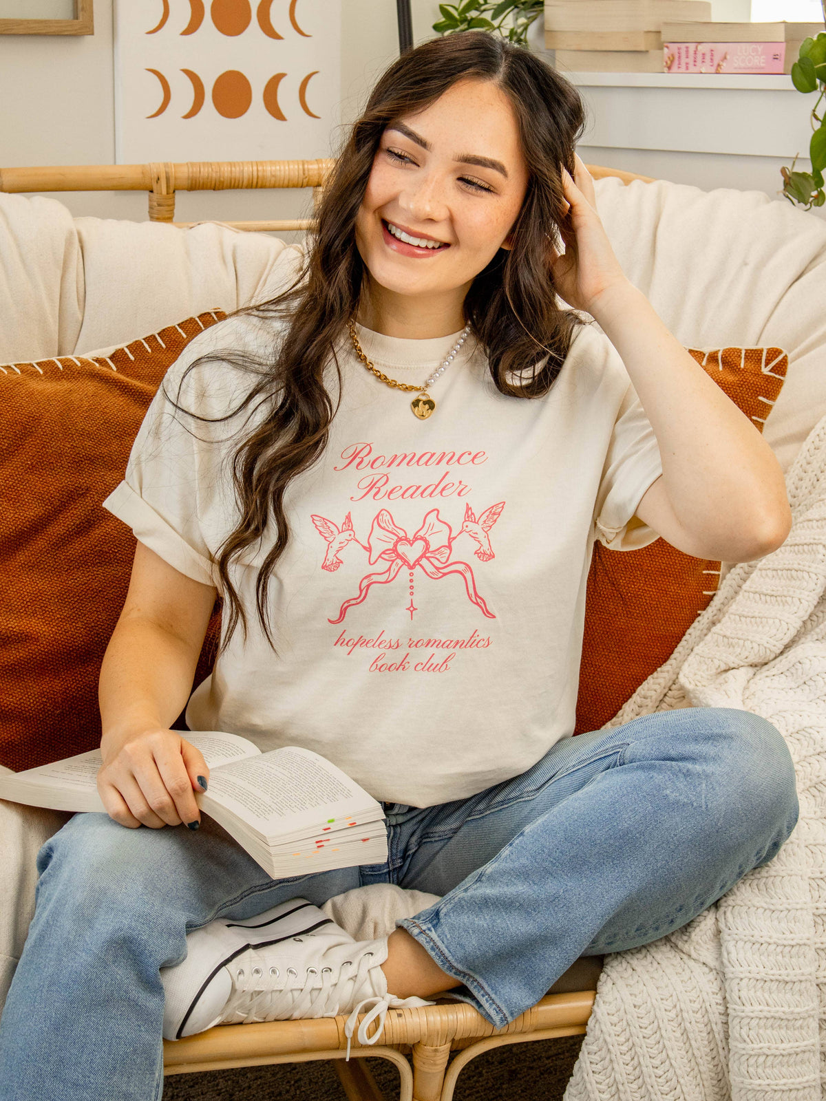 Romance Reader Tee: X-Large