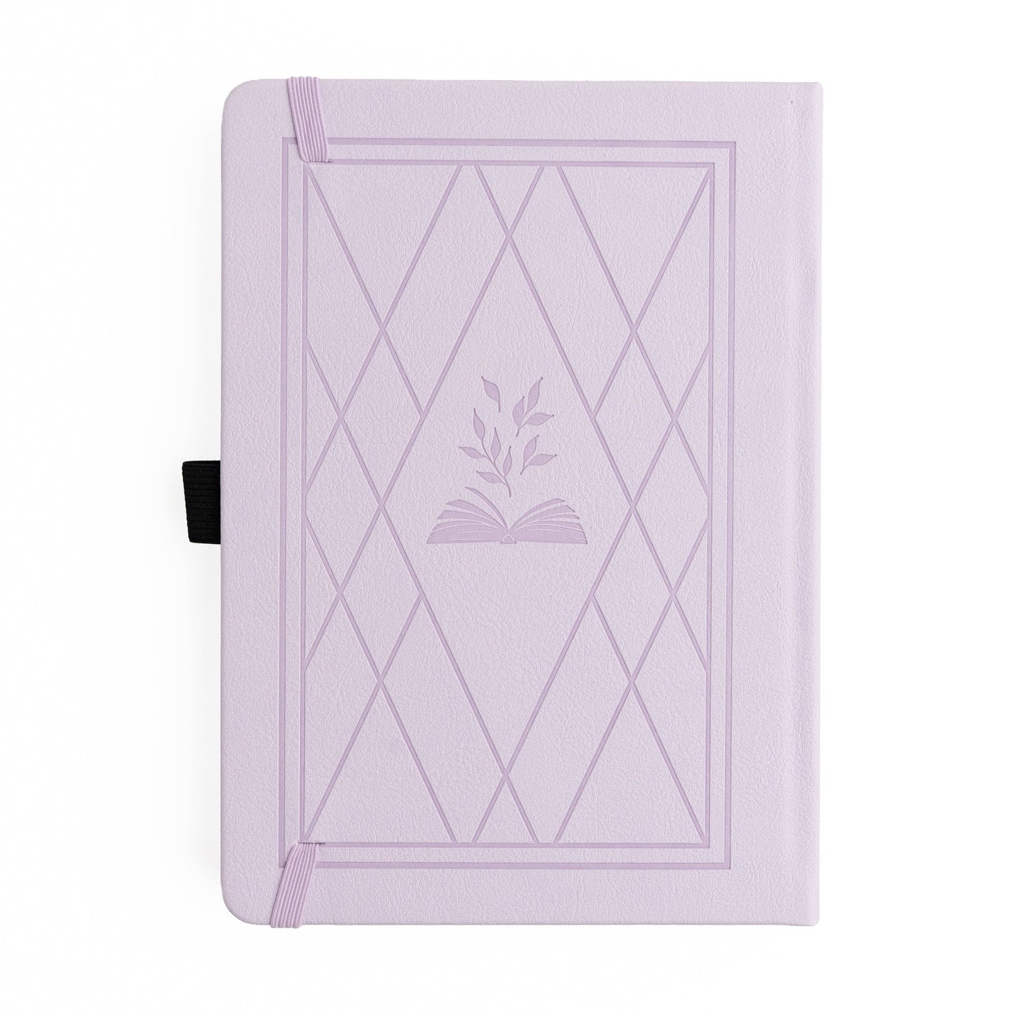 Vintage Library in Lilac: Reading Journal: A5: 192 Pages