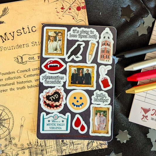 Tvd sticker sheet