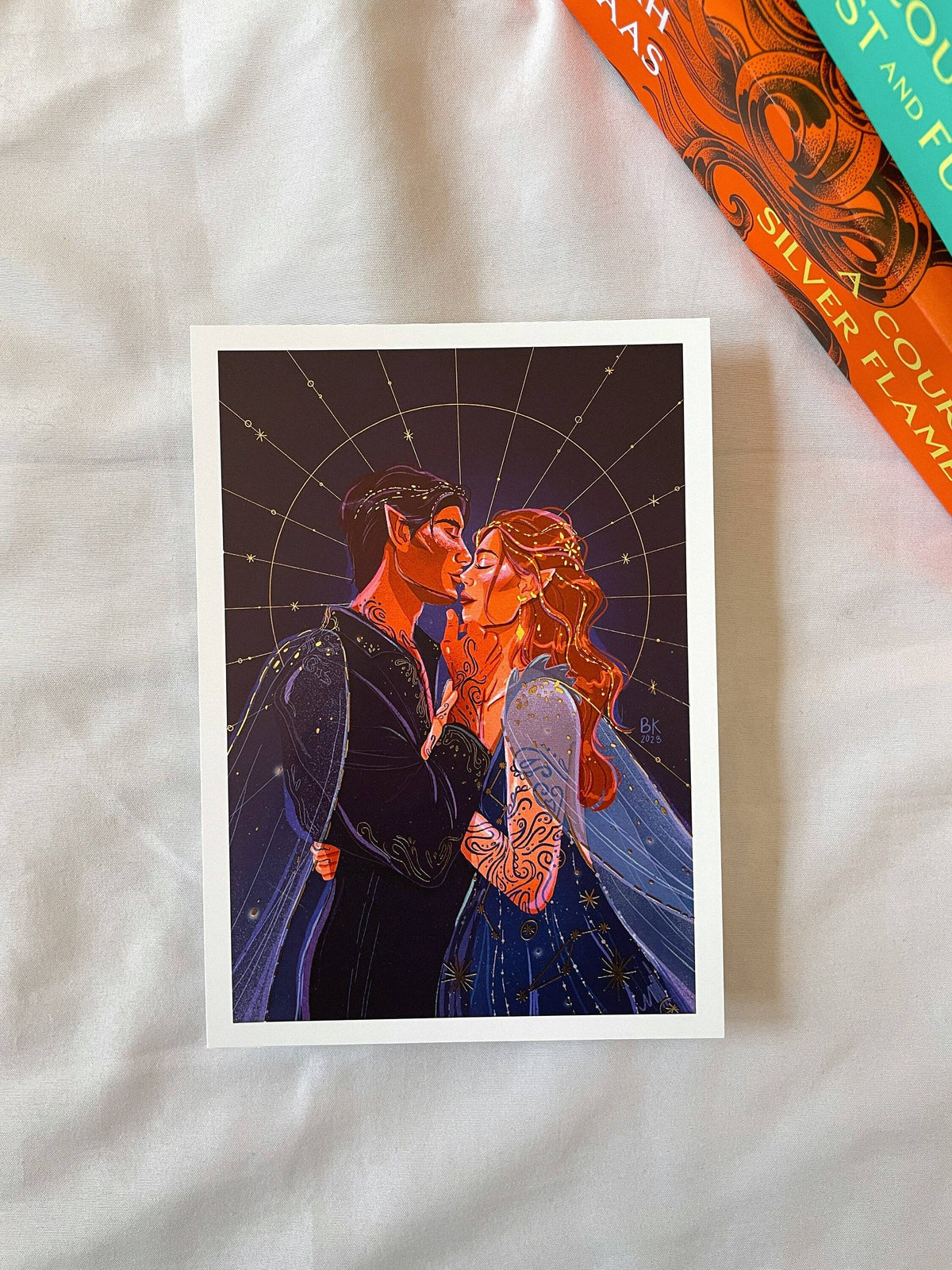 Feyre & Rhys *Gold Foil Print*: Small