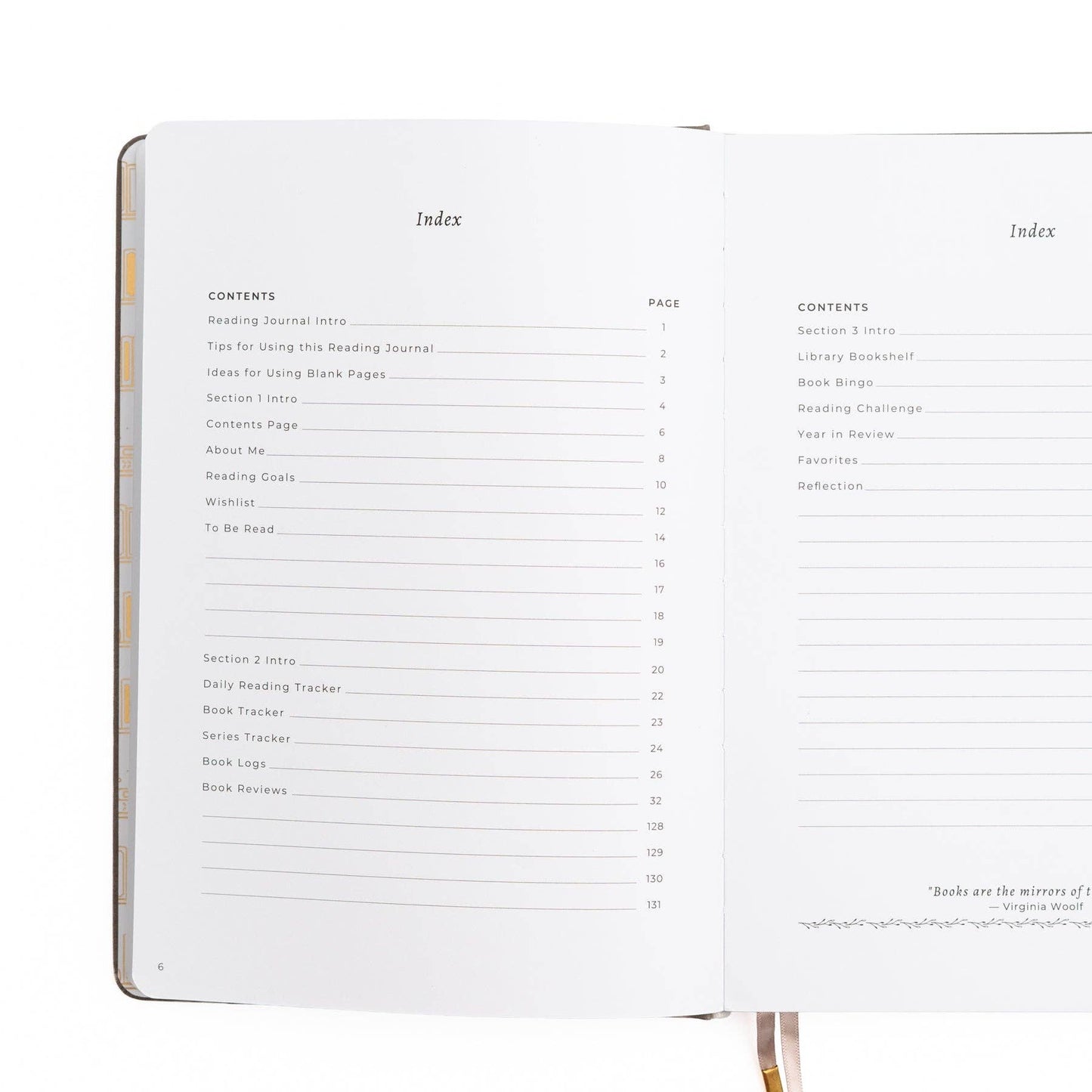 Vintage Library in Lilac: Reading Journal: A5: 192 Pages