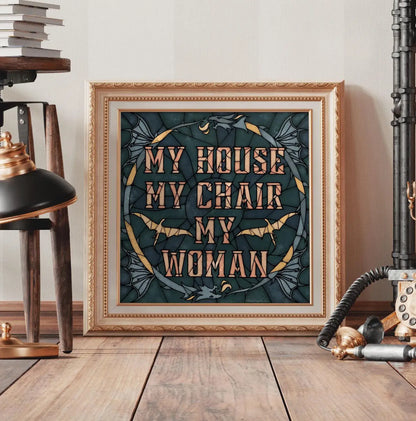 Fourth Wing Art Print Bookish Gift Wall Art Decor Book Lover: 5x5