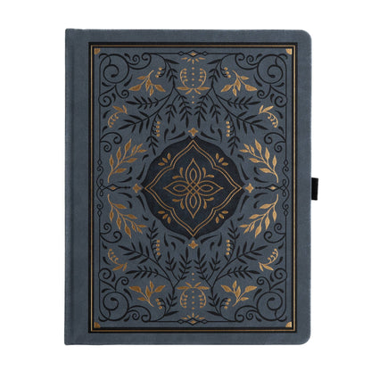 Storybook in Navy: Dot Grid / B5: 160 Pages