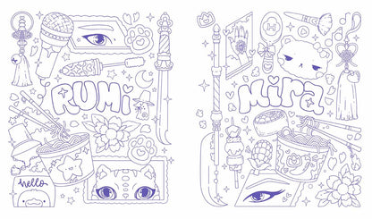 Unofficial KPop Demon Hunters Activity Book by Lila Violet: Paperback; 48 pages / English