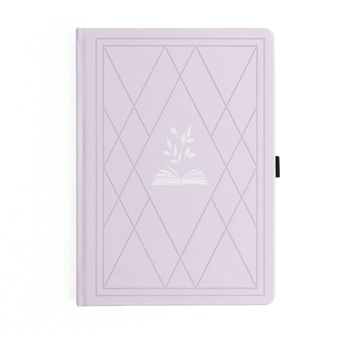 Vintage Library in Lilac: Reading Journal: A5: 192 Pages