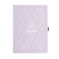 Vintage Library in Lilac: Reading Journal: B5: 160 Pages