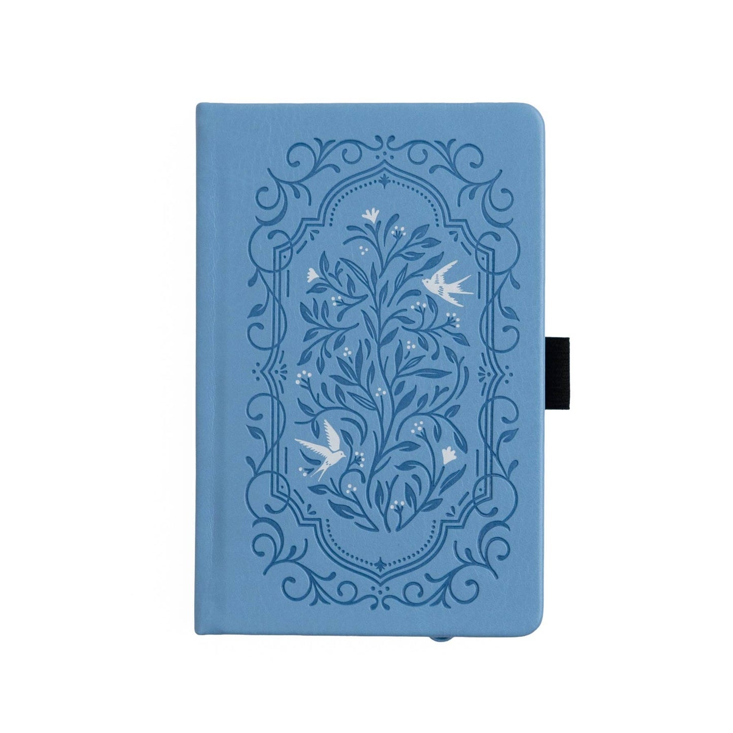 Songbird In Blue Dot Grid Notebook: Dot Grid / B5: 160 Pages