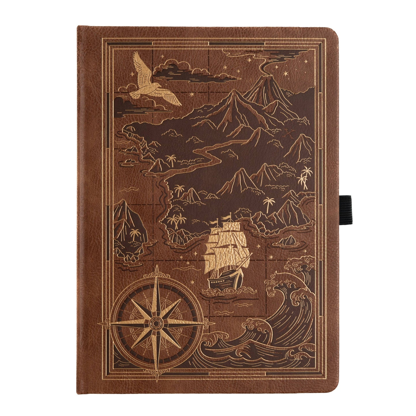 Treasure Map Notebook: IN STOCK / Dot Grid / B5: 160 Pages