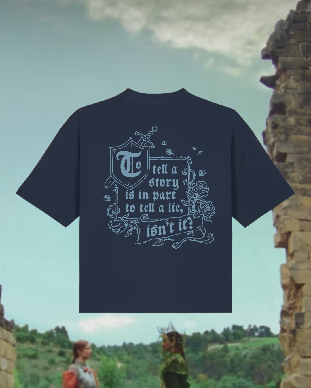 To Tell  A Story 'Everyday' Tee | Rachel Gillig Knight and the Moth: M