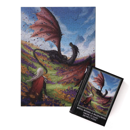 Witch, Wyvern & Wildflowers Keepsake Puzzle | Throne of Glass