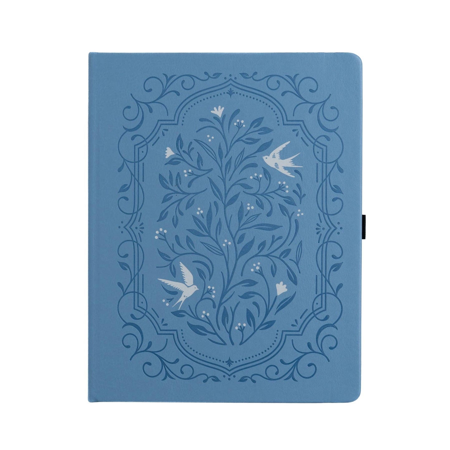 Songbird In Blue Dot Grid Notebook: Dot Grid / B5: 160 Pages