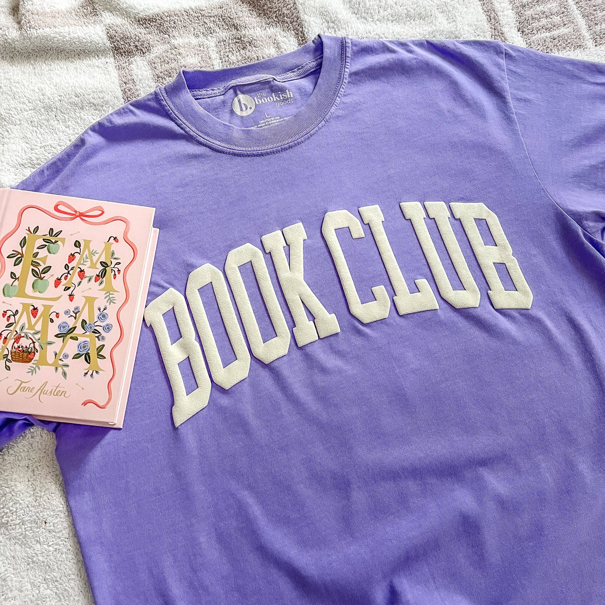 Book Club Tee: Chocolate / Medium
