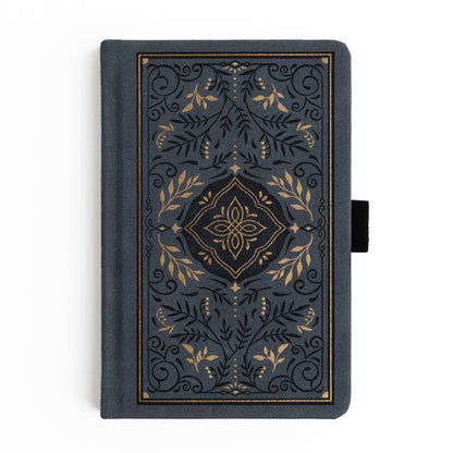 Storybook in Navy: Dot Grid / B5: 160 Pages