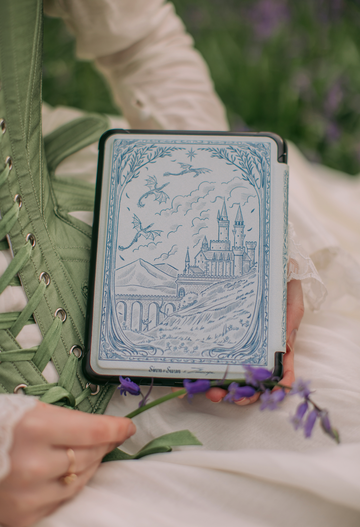 The Dragon Rider's Handbook Kindle Case - Siren & Swan X Emiscape: 11th Gen Paperwhite (2022- 2024 6.8 inch)
