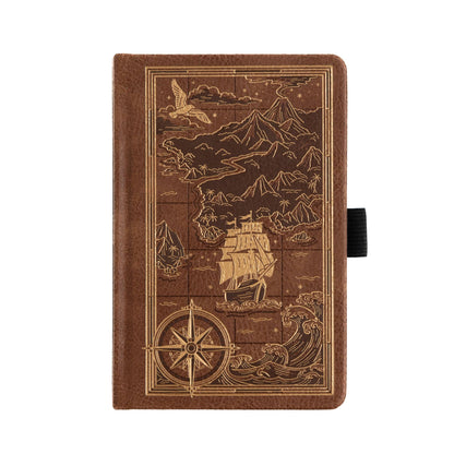 Treasure Map Notebook: IN STOCK / Dot Grid / B5: 160 Pages