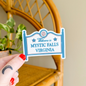 Mystic falls sign sticker