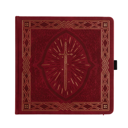 Knight's Sword Notebook: IN STOCK / Dot Grid / B5: 160 Pages