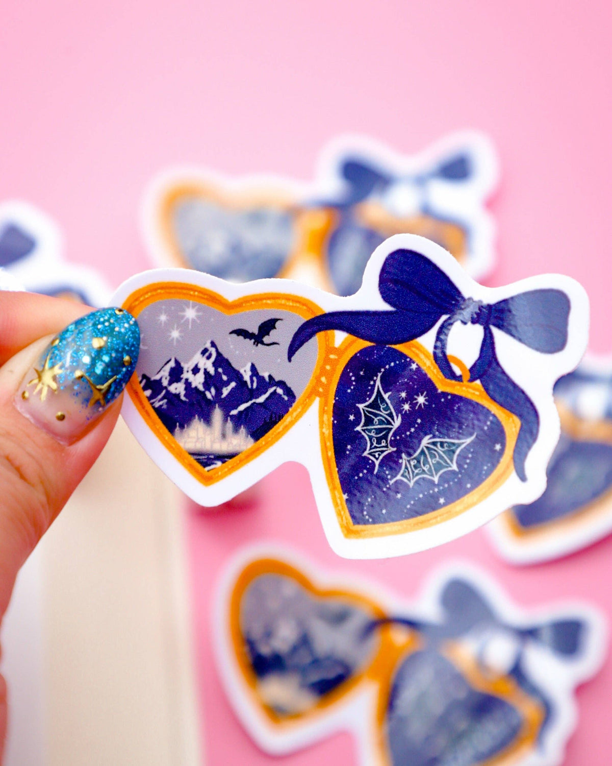 City of Stars Locket Sticker
