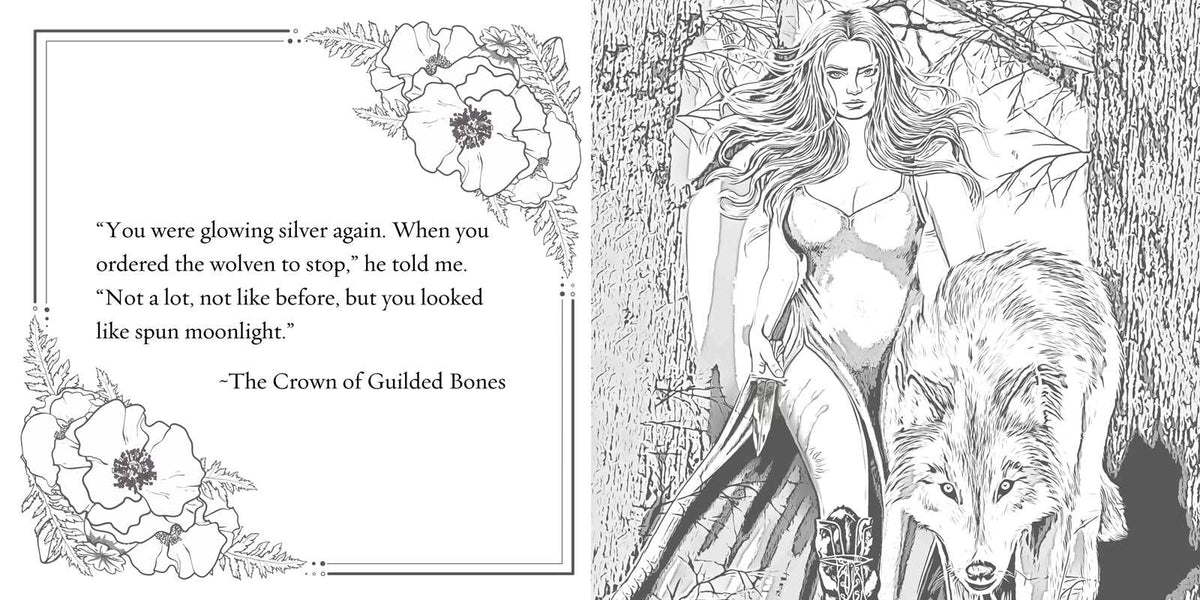 Official Blood and Ash Coloring Book by Jennifer L. Armentrout: Paperback; 112 pages / English