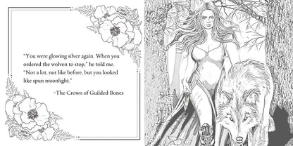 Official Blood and Ash Coloring Book by Jennifer L. Armentrout: Paperback; 112 pages / English