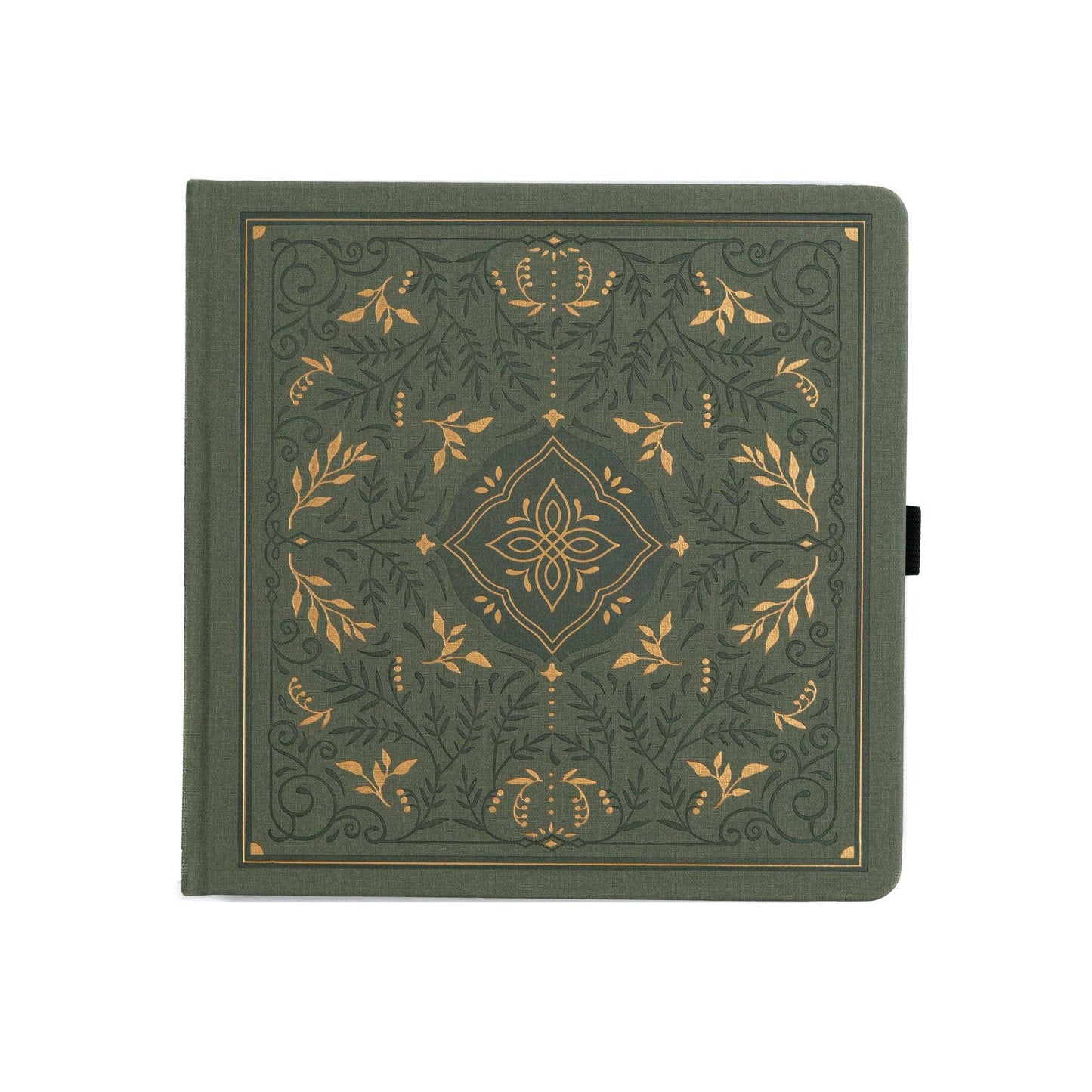 Storybook In Vintage Olive Dot Grid Notebook: Dot Grid / A5: 192 Pages