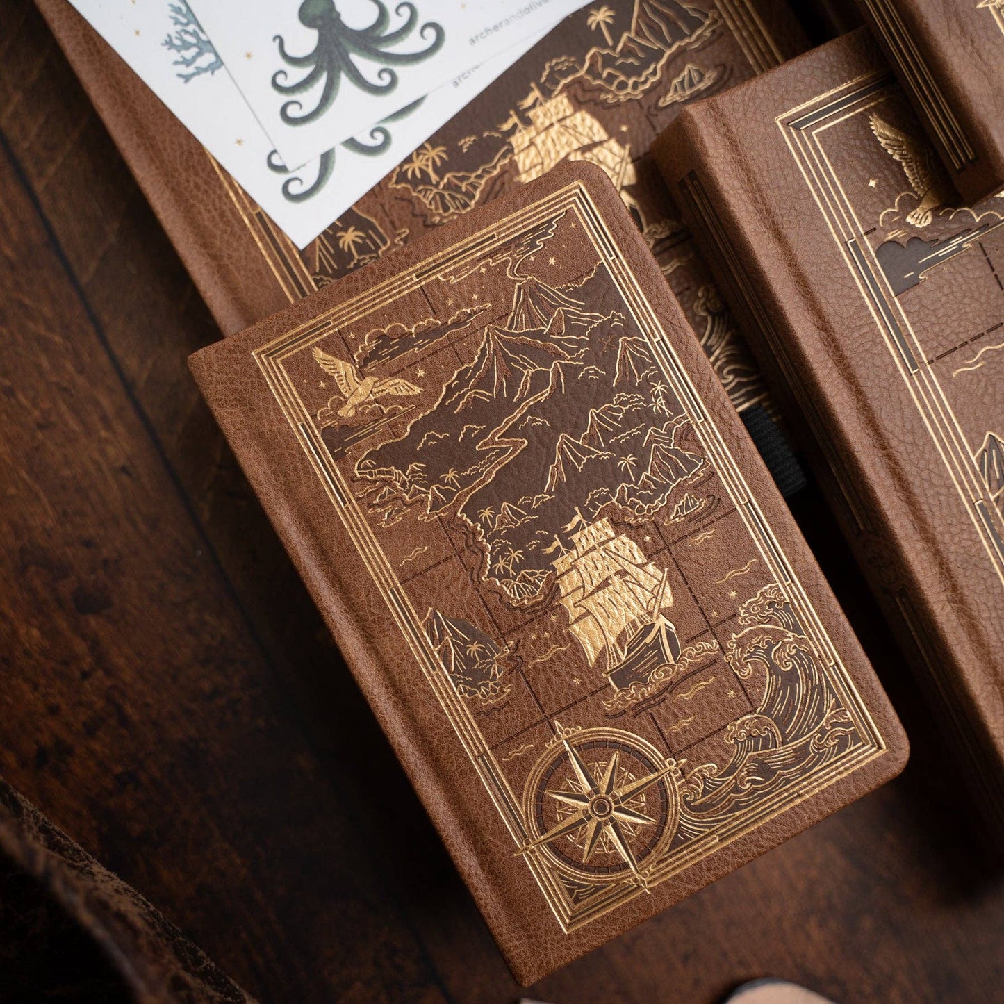 Treasure Map Notebook: IN STOCK / Dot Grid / B5: 160 Pages