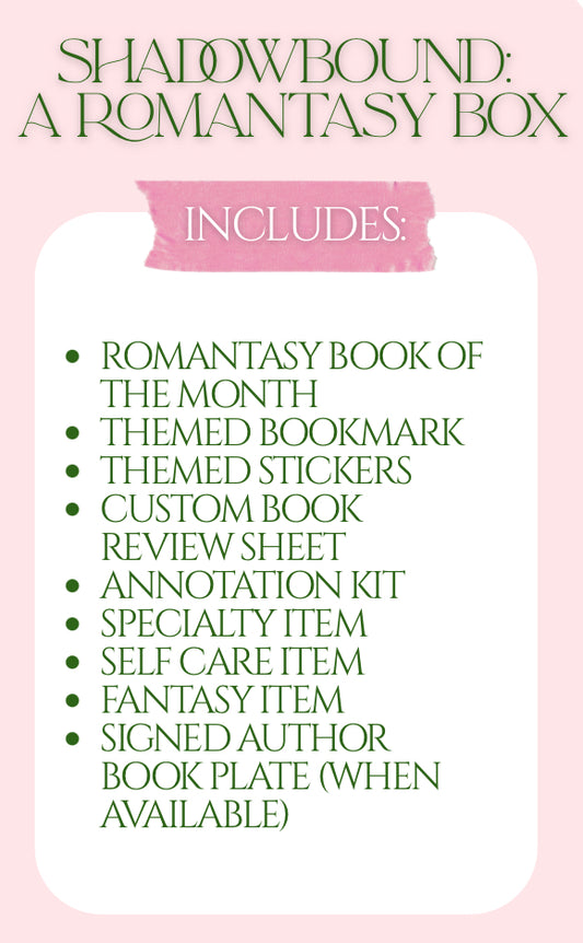 Shadowbound: A Romantasy Box