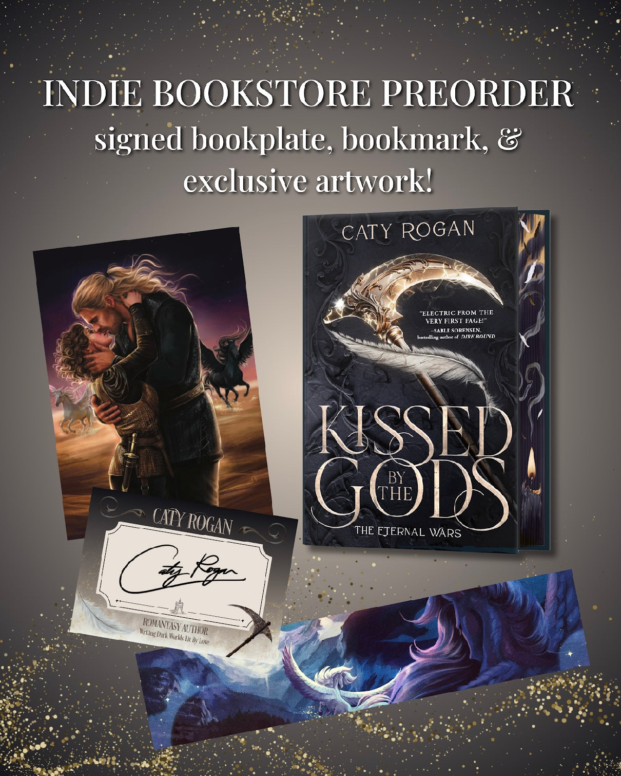 Kissed by the Gods (Deluxe Limited Edition) (The Eternal Wars, 1) (PREORDER)