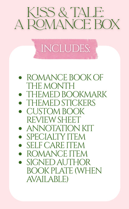 Kiss & Tale: A Romance Box (May)