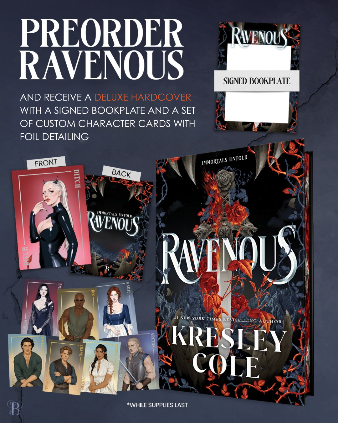 Ravenous (Deluxe Edition) (Immortals Untold, 1)