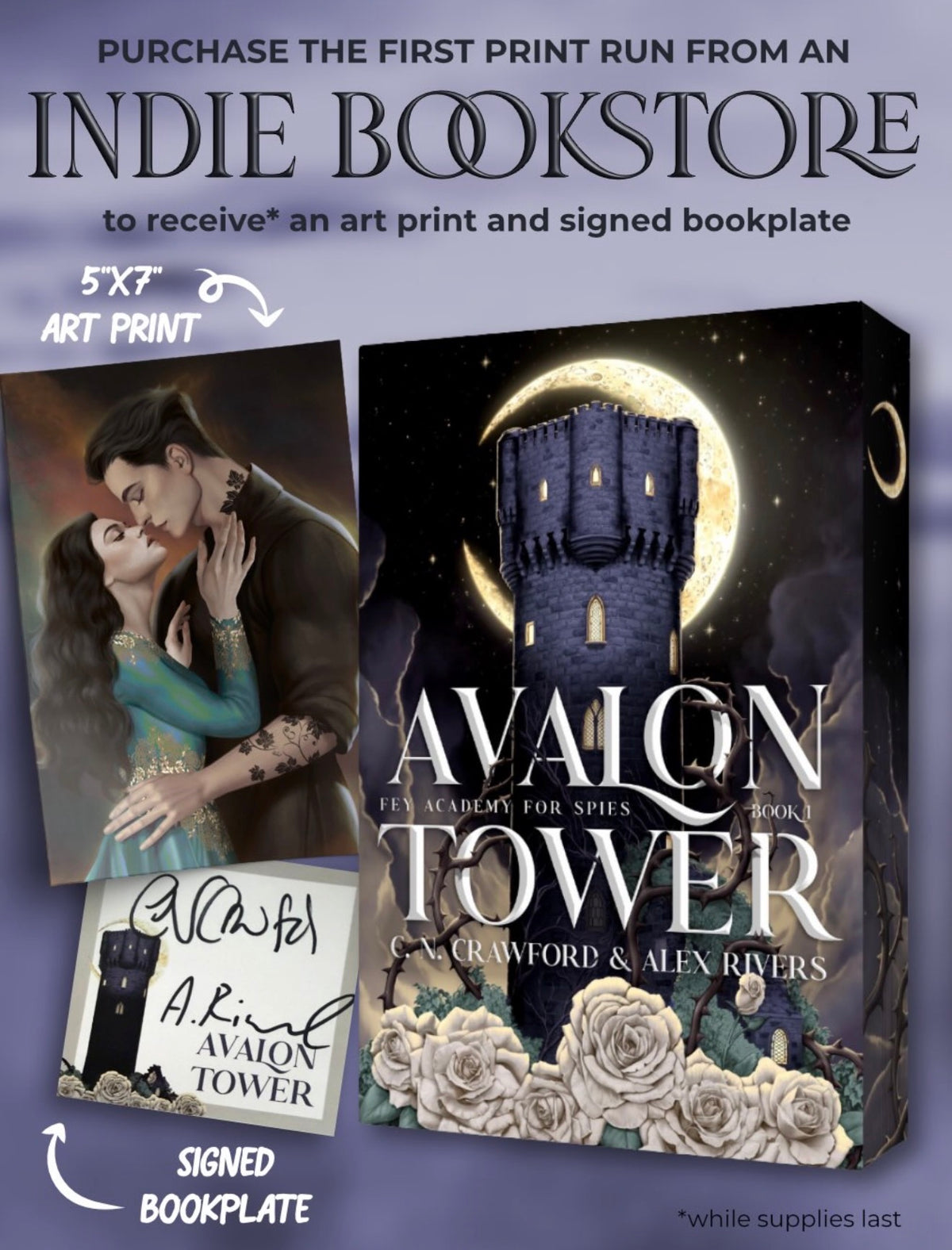 PREORDER CAMPAIGN: Avalon Tower (Fey Academy for Spies) (Releases 9/15/26)