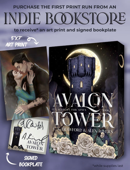 PREORDER CAMPAIGN: Avalon Tower (Fey Academy for Spies) (Releases 9/15/26)