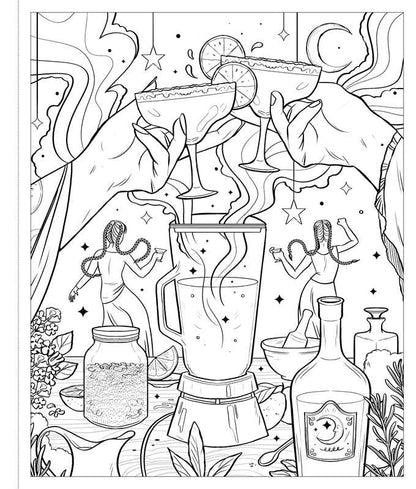 The Unofficial Coloring Book for Fans of Practical Magic by: Paperback; 48 pages / English