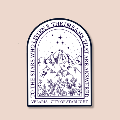 Velaris Sticker | Fantasy | ACOTAR