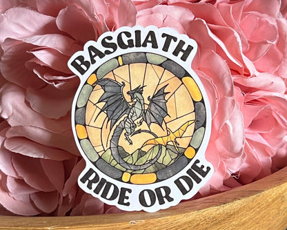 Basgiath Ride or Die - 3" Kindle Sticker